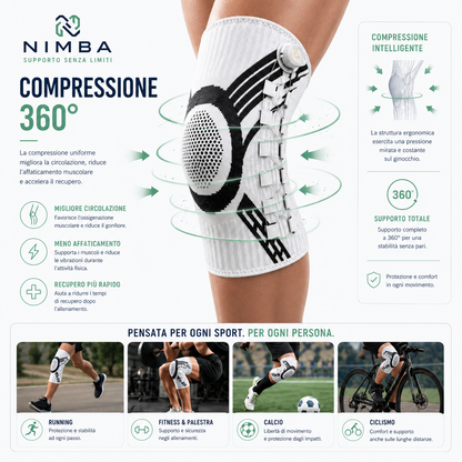 Ginocchiera Compressiva Nimba