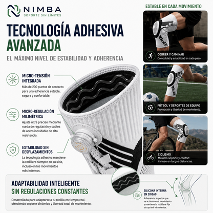 Ginocchiera Compressiva Nimba – Supporto e Comfort per il Ginocchio