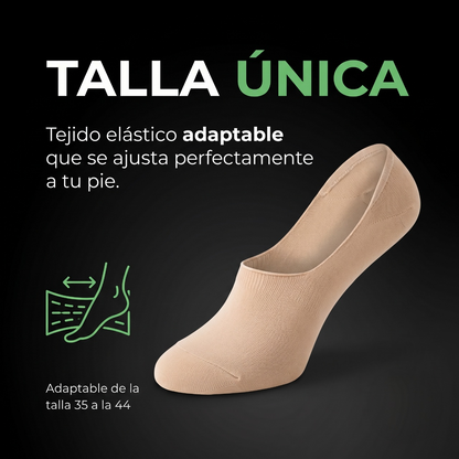 Calcetines Nimba, comparativa de colores blanco, gris y negro