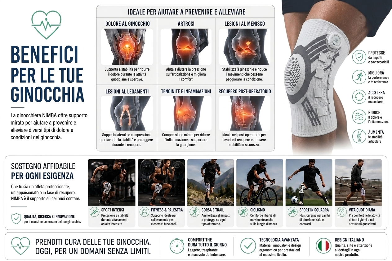 Ginocchiera Compressiva Nimba