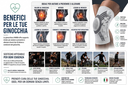 Ginocchiera Compressiva Nimba