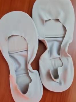 Reseña de clienta: calcetines Nimba blancos